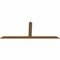 Ekena Millwork Portland Timber Gable Bracket, Western Red Cedar, 108"W x 40"H x 1 1/2"D x 5 1/2"F, 9/12 Pitch GBW108X40X0206POR00SWR - alternate 5